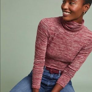 Anthropologie marked turtleneck light knit sweater
